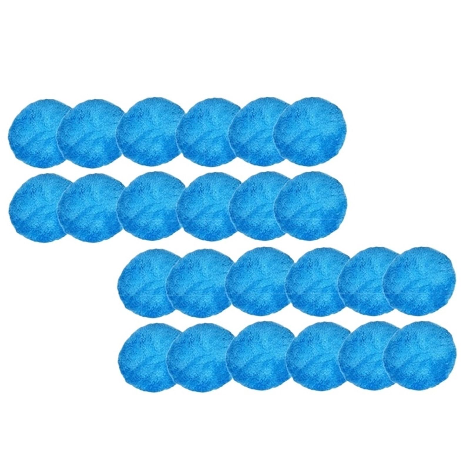 Panno For La Pulizia Dei Vetri Del Robot, Compatibile Con Purerobo, Panno Universale For La Pulizia, Compatibile Con Hobot, Parti For Aspirapolvere Weeper Cloth 188 388(Blue Mop 24pcs)