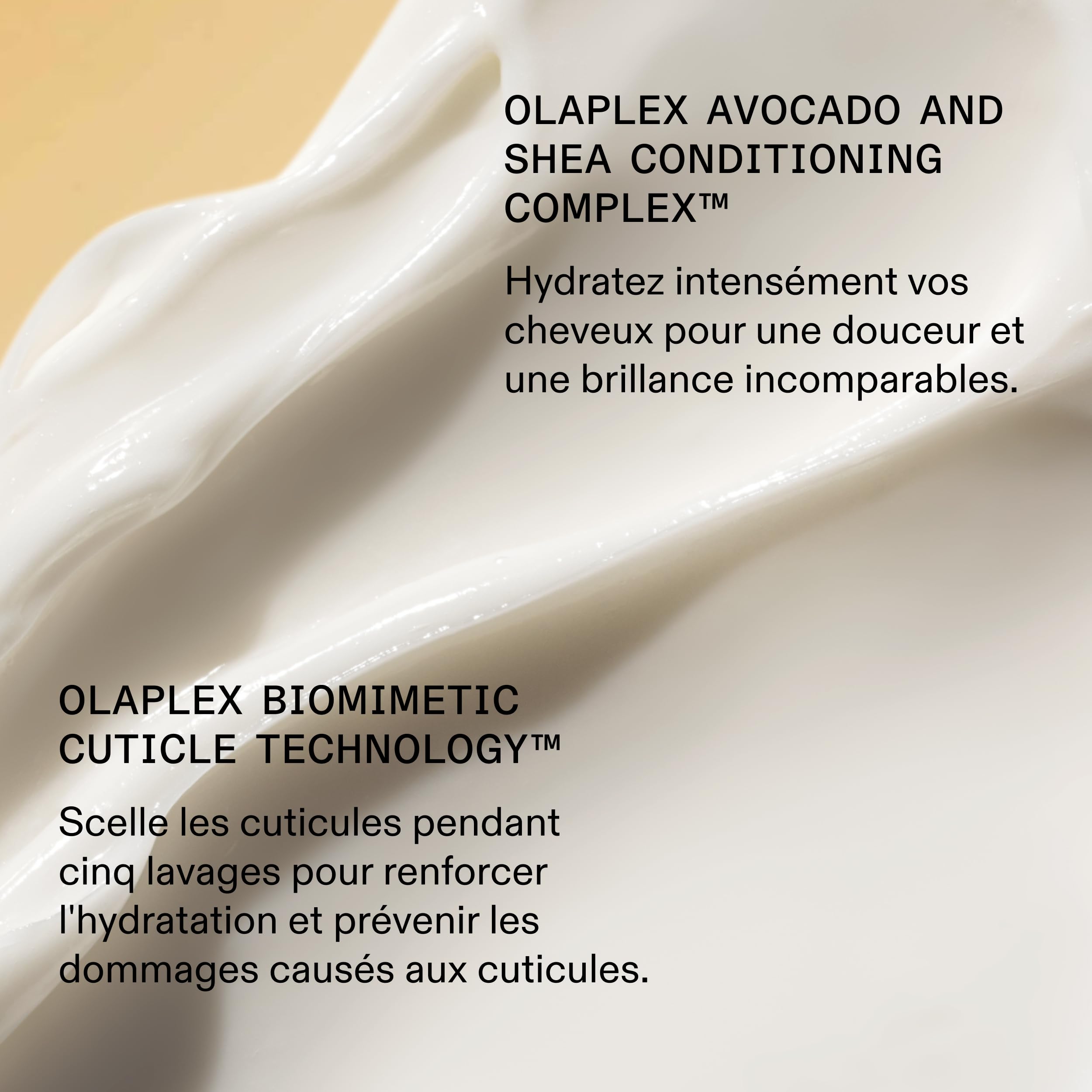 Olaplex Masque hydratant riche, Masque scellant les cuticules pour hydrater et contrôler les frisottis des cheveux secs ou de texture moyenne à épaisse