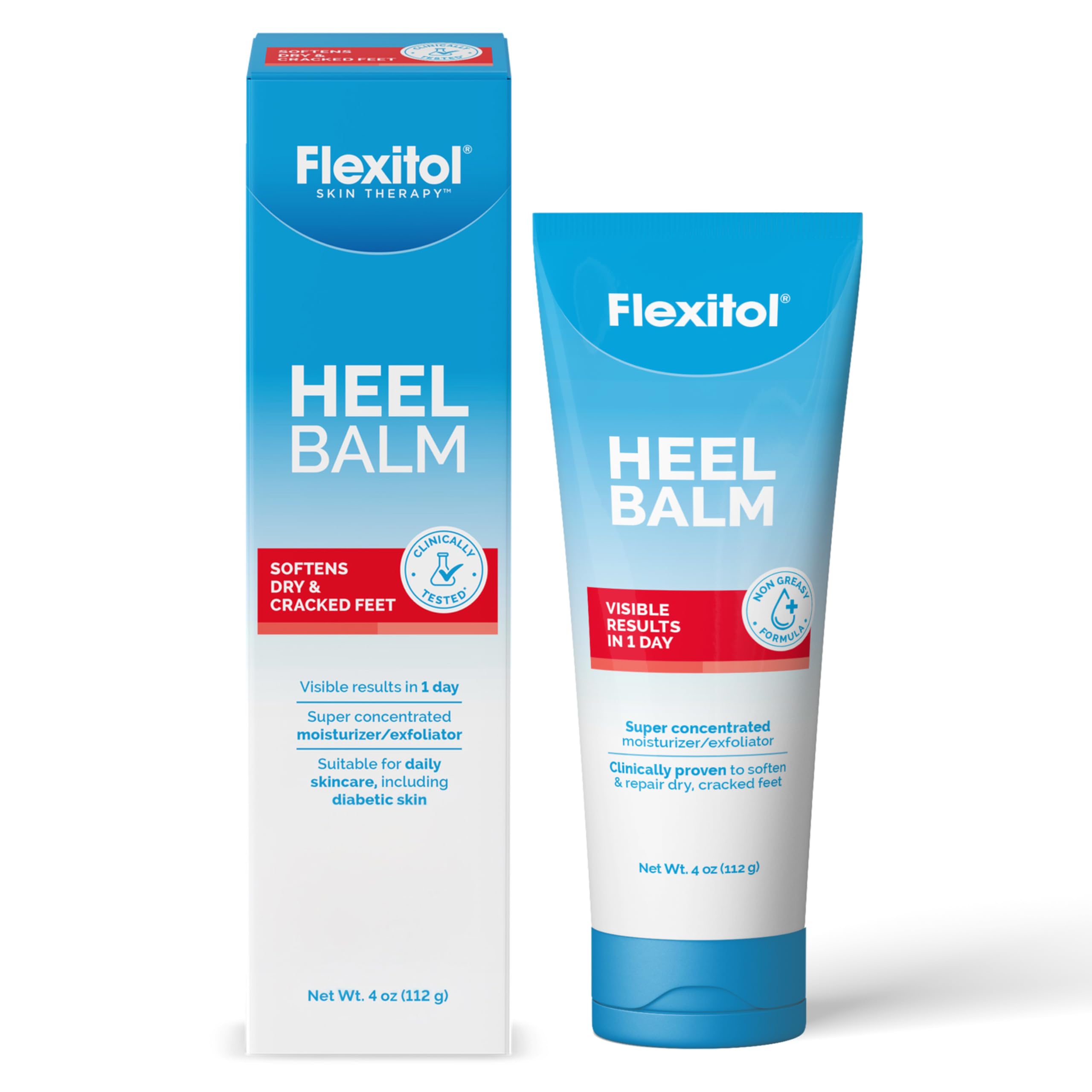 Flexitol Heel Balm Medically Proven Treatment For Dry & Cracked Heels - 112g