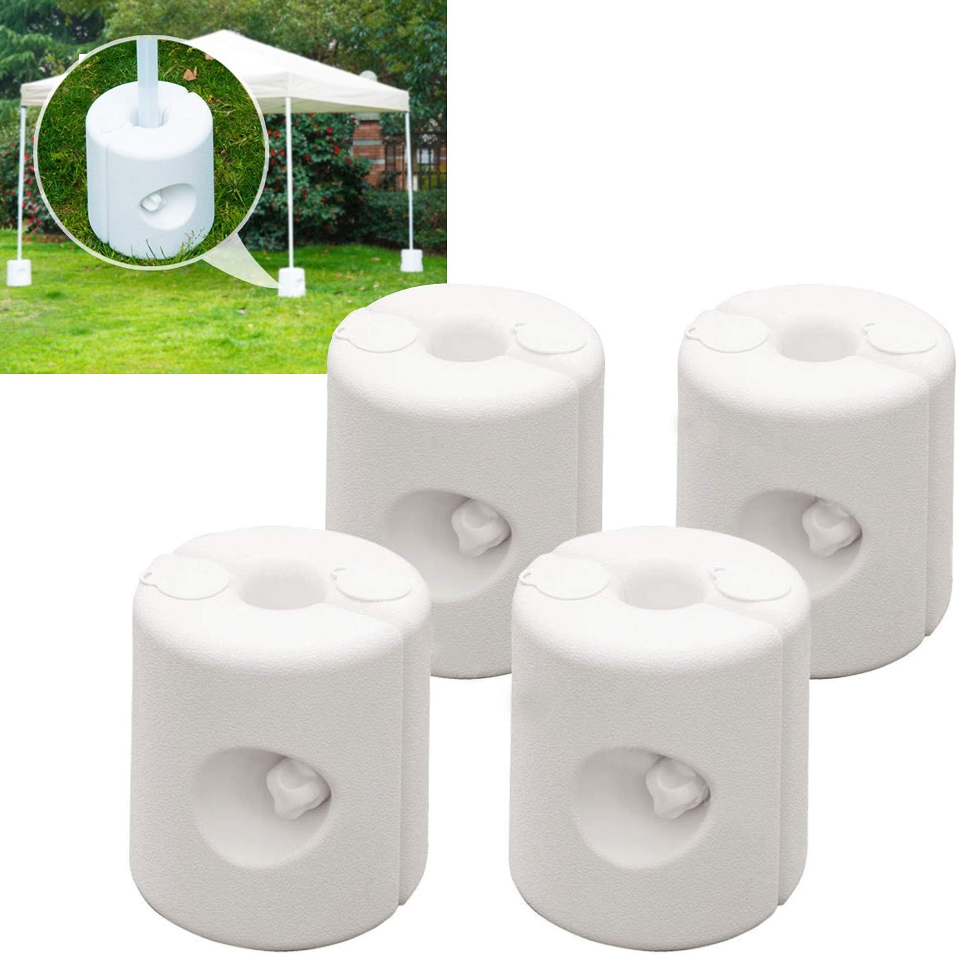 4 x Gazebo Feet Leg Weights Pole Anchor Tent Marquee Market Stall Weighted Foot