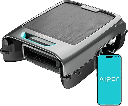 Miniatura 8 de AIPER Surfer S2 - Skimmer solar robótico para piscina con soporte de aplicación, limpieza 24/7, modos de carga duales, evita obstáculos inteligente,