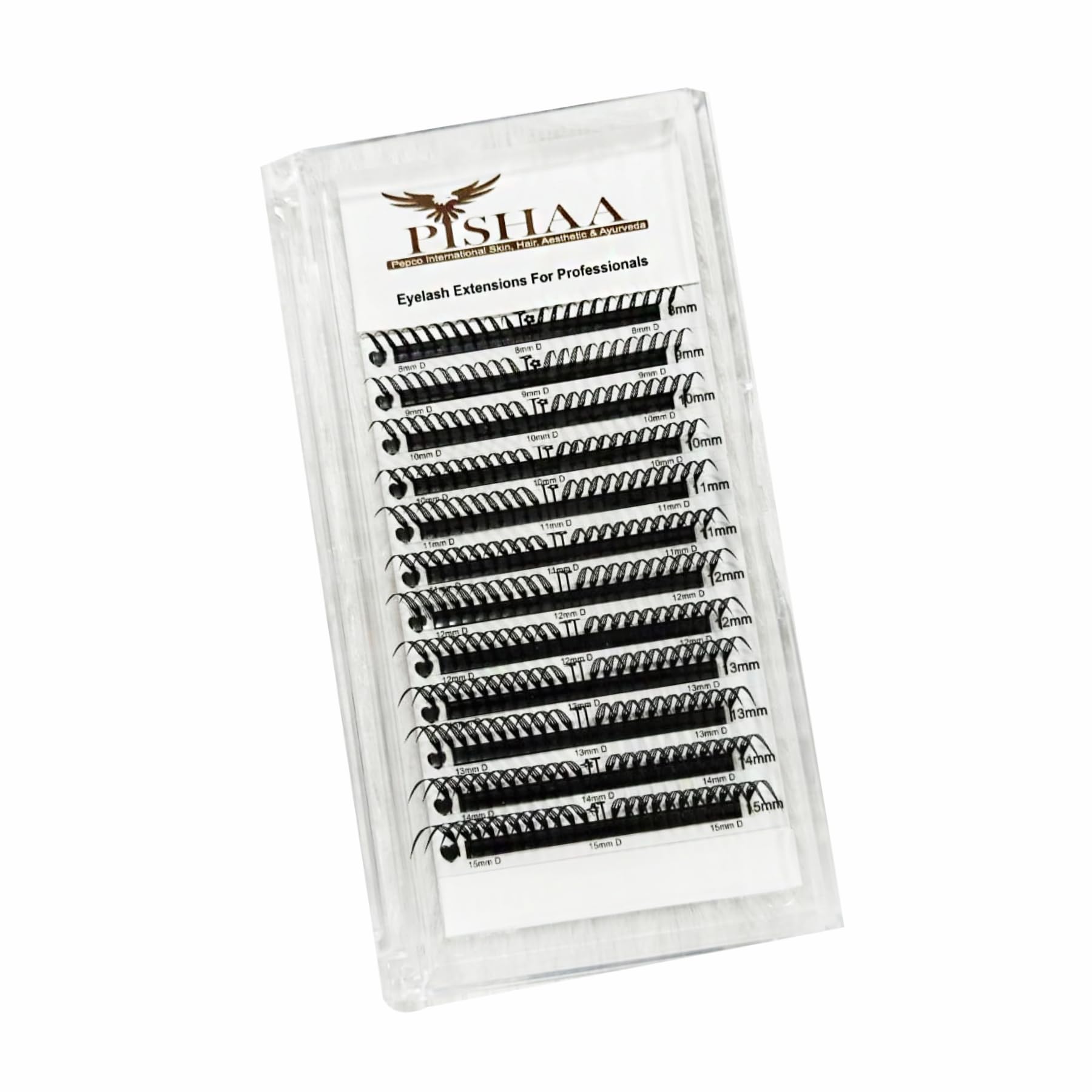 Fox Spire Eyelash Extensions – 0.07 D Curl (Mixed 8-15mm)-image-3
