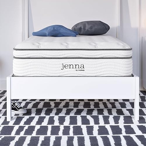 Jenna 10” Innerspring and Memory Foam Twin Mattress With Individually