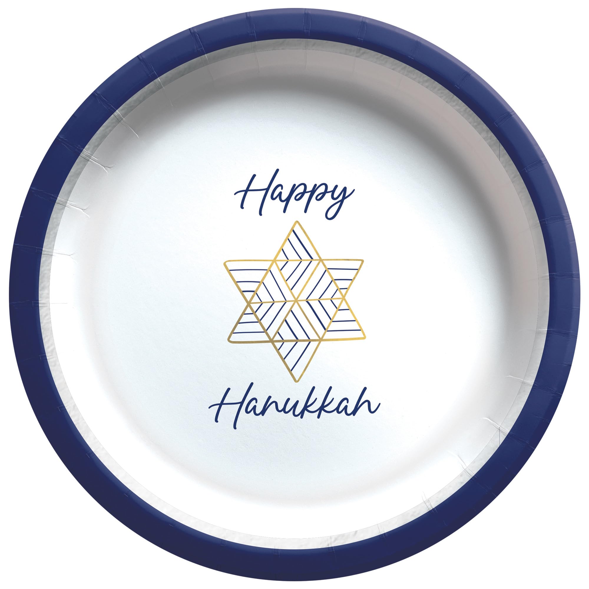 Amscan Plate 6.75" Hanukkah Festivites