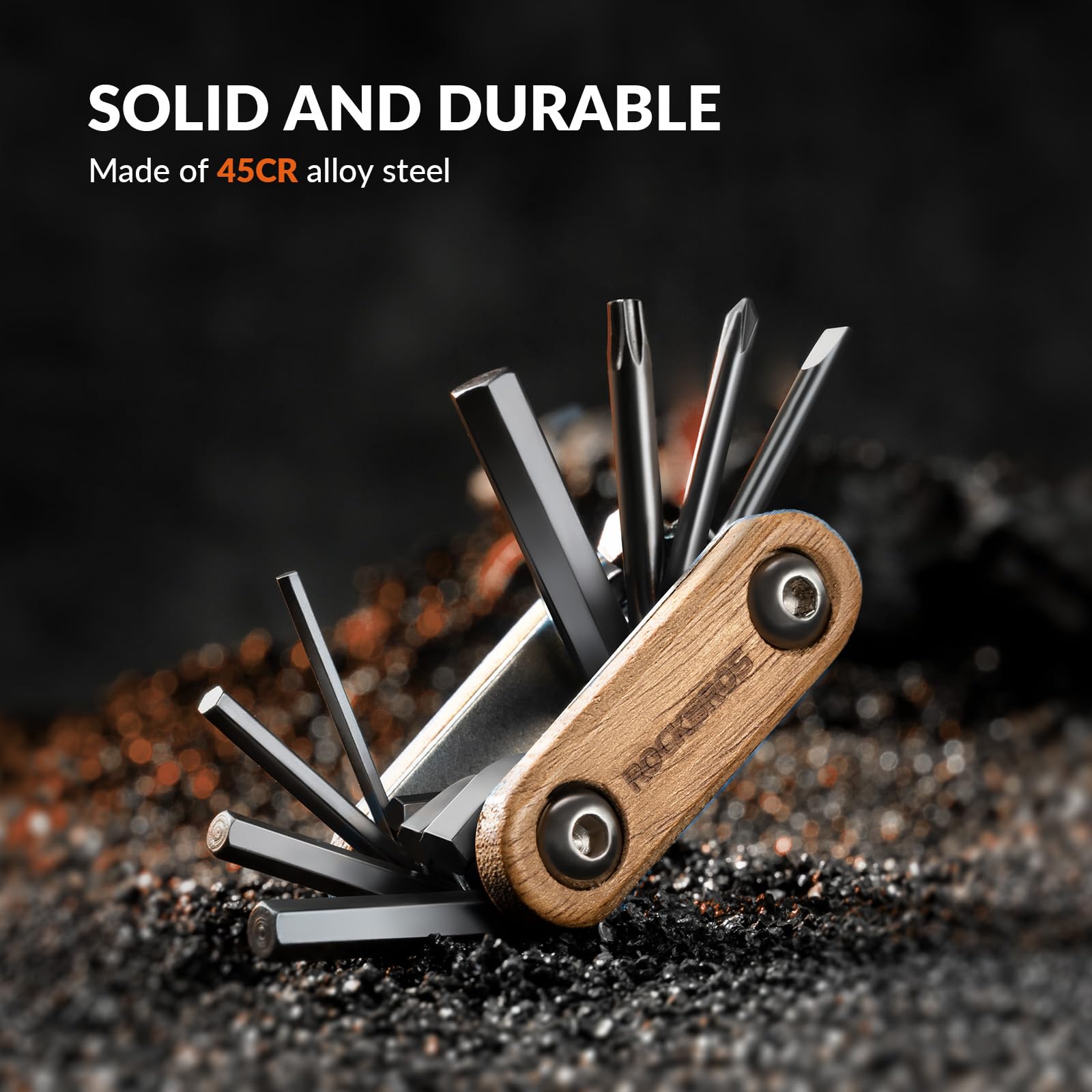 Mini Outil Multifonction Pliable DIB – Réparation Vélo, Torx, Clés – Neuf Sous Blister