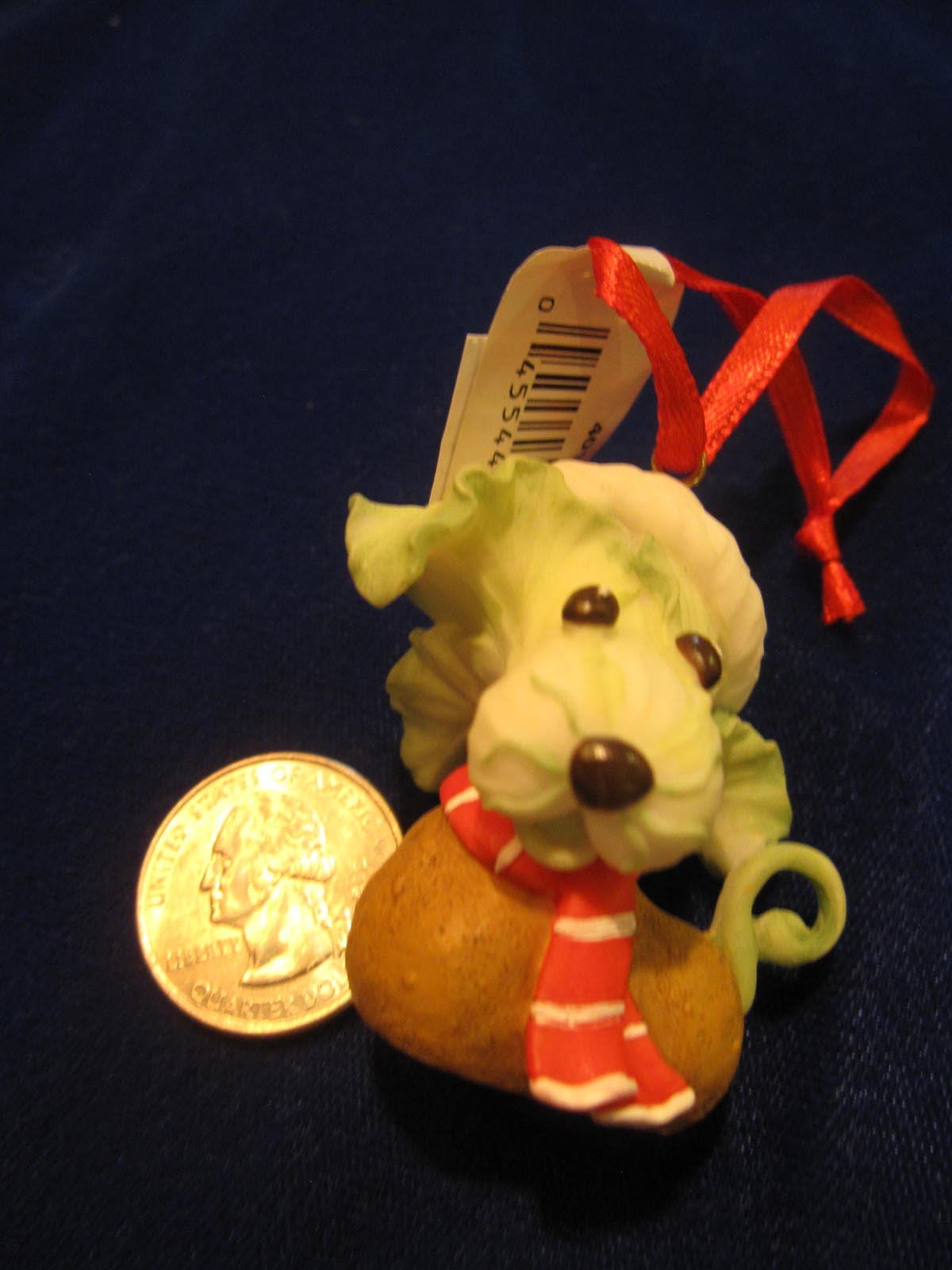 Home Grown Endive Potato Lion Ornament