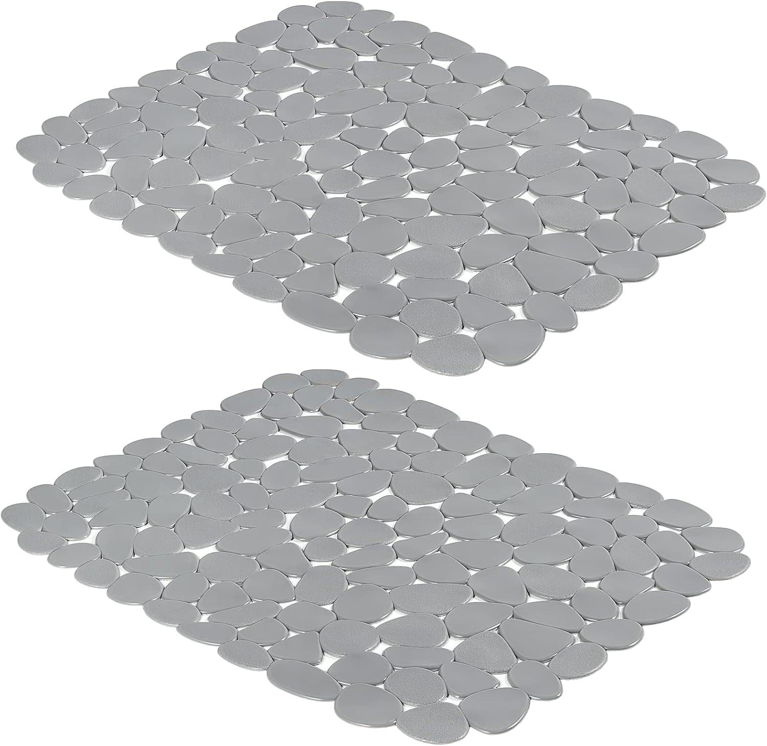 Yolife Pebble Sink Mats for Stainless Steel Sink, PVC Sink Saddle Protectors Kitchen