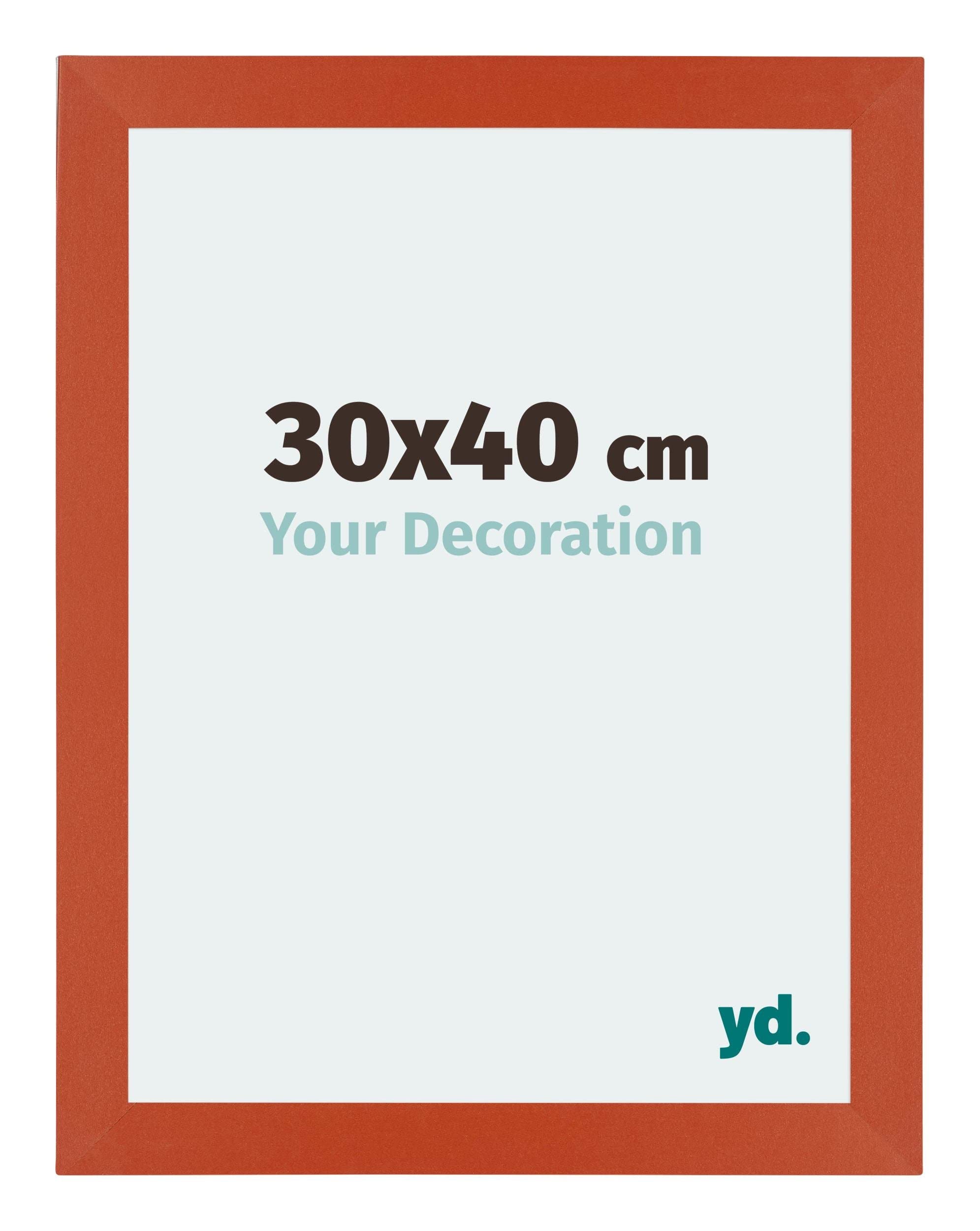Your Decoration - Puzzle frame 30x40 - Orange - Puzzle frame 500-1000 Pieces - MDF Photoframe - Mura
