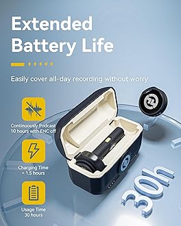 Hollyland Lark M2 Wireless Microphone for iPhone14 & Below, Mini Magnetic Microphone, 300m Range, Hi-Fi Audio, Noise Cancelling, 30h Use, Video Recording (2TX + Lightning RX + Charging Case)