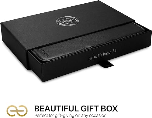 Miniatura 8 de Dreem Fibonacci - Funda tipo cartera para iPhone 13 Mini, funda 2 en 1 a prueba de golpes y funda desmontable de piel vegana, compatible con