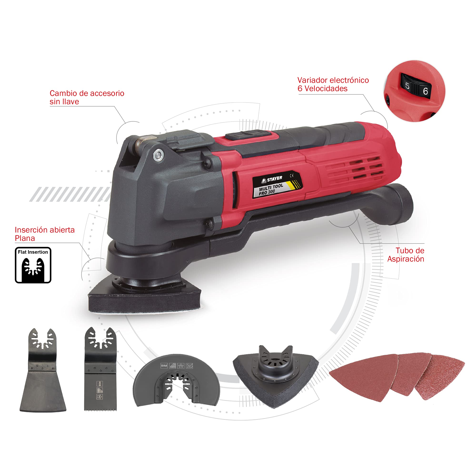 Multi TOOL Stayer PRO 300-Multi Strumento