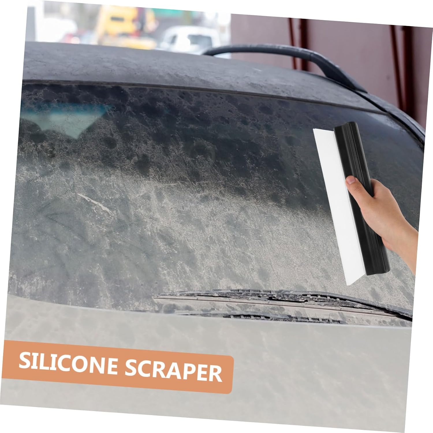 Zerodeko Windshield Squeegee Car Cleaning Tool Silicone Wiper Blade for Car Window Cleaning