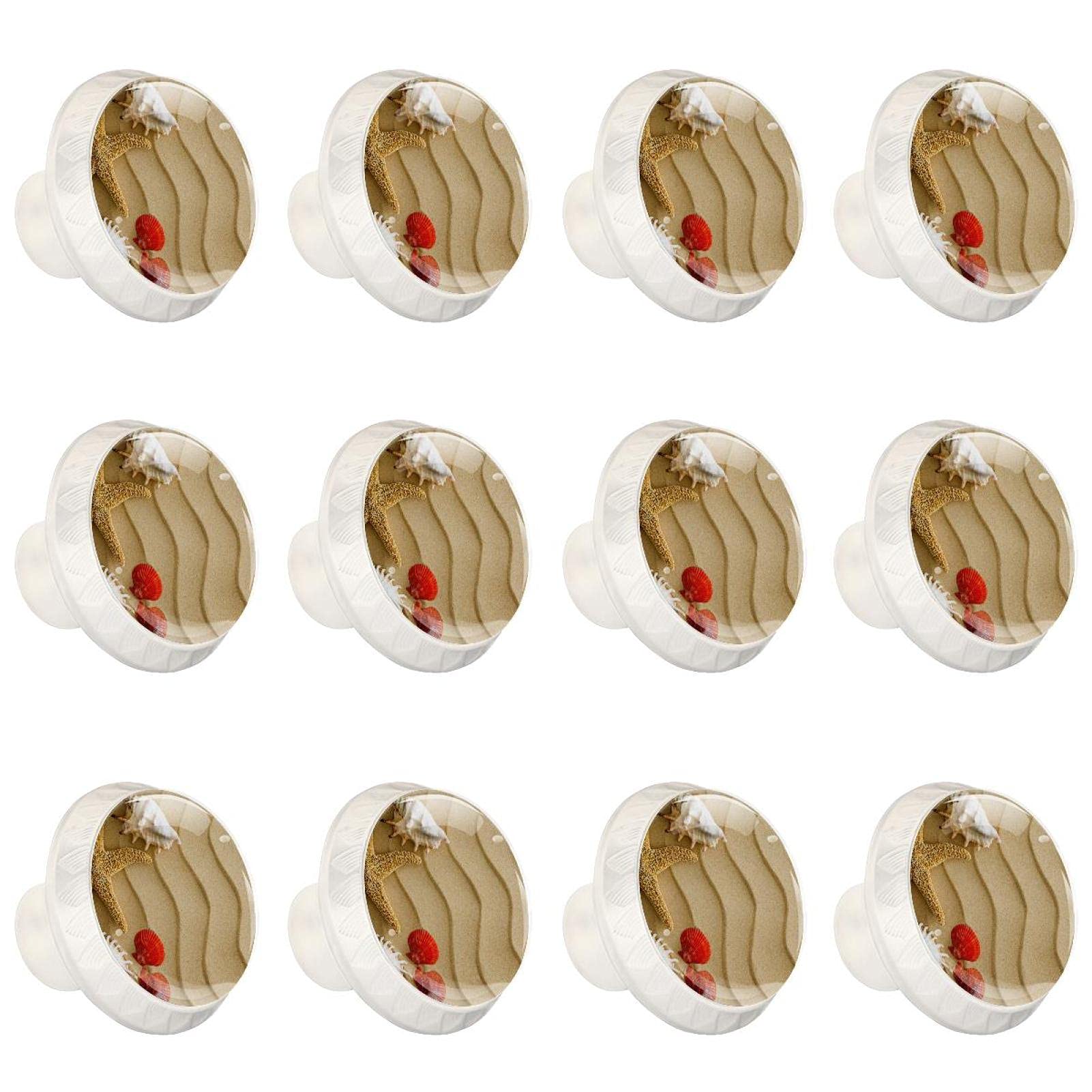 Boutons ronds de cuisine poignée placard tiroir commode design plage
