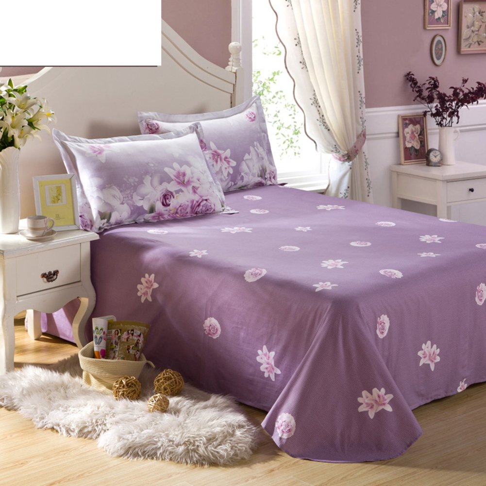 Draps en coton de qualité supérieure modèle C lit double