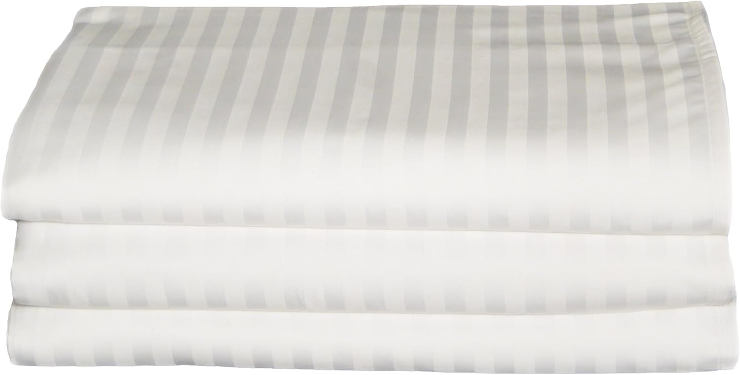 Baltic Linen Chelsea 250 Thread Count Hotel Flat Sheets King/Cal King White 3 Pack : Home & Kitchen