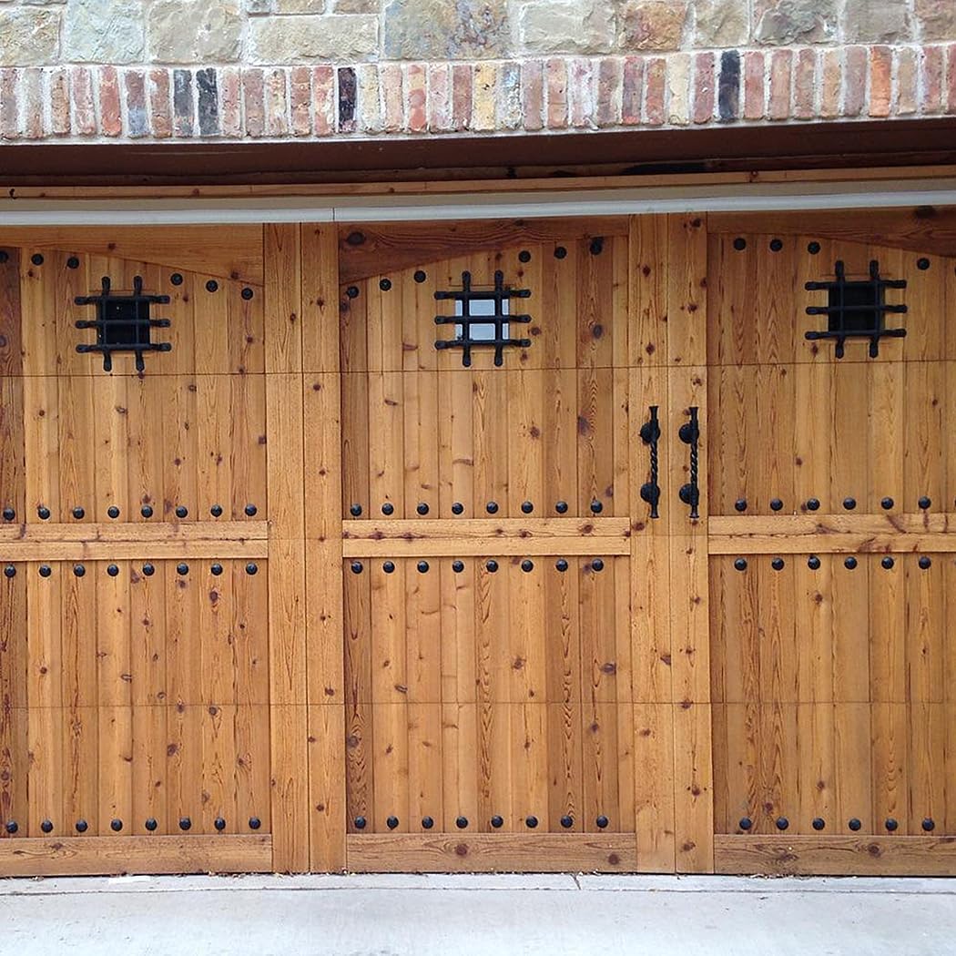 Ozco 56660 Ornamental Gate Accent - Speak Easy, Black Galvanized Steel (1 per pack)