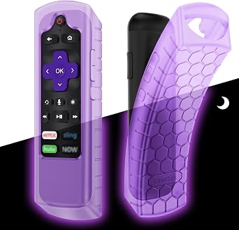 CaseBot Silicone Case for Roku Voice Remote RCA1R/RCAL7R, Express HD/4K+