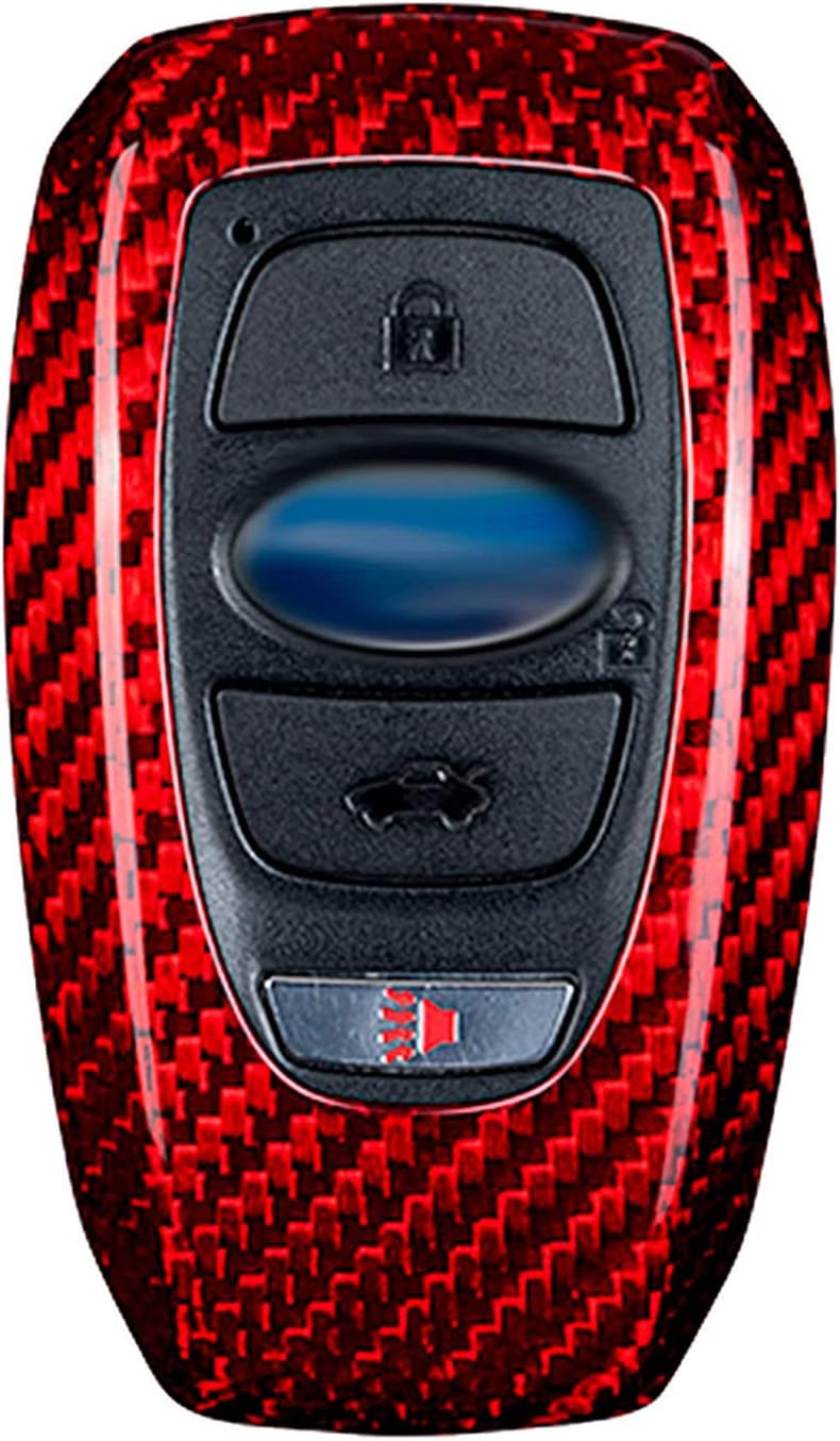 MissBlue Carbon Fiber Key Fob Cover for Subaru Remote Key