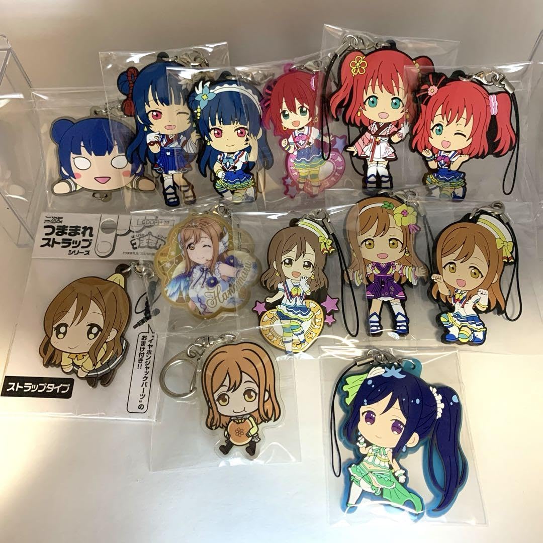 Amazon.co.jp: ラブライブサンシャイン Aqours ラバーストラップ 