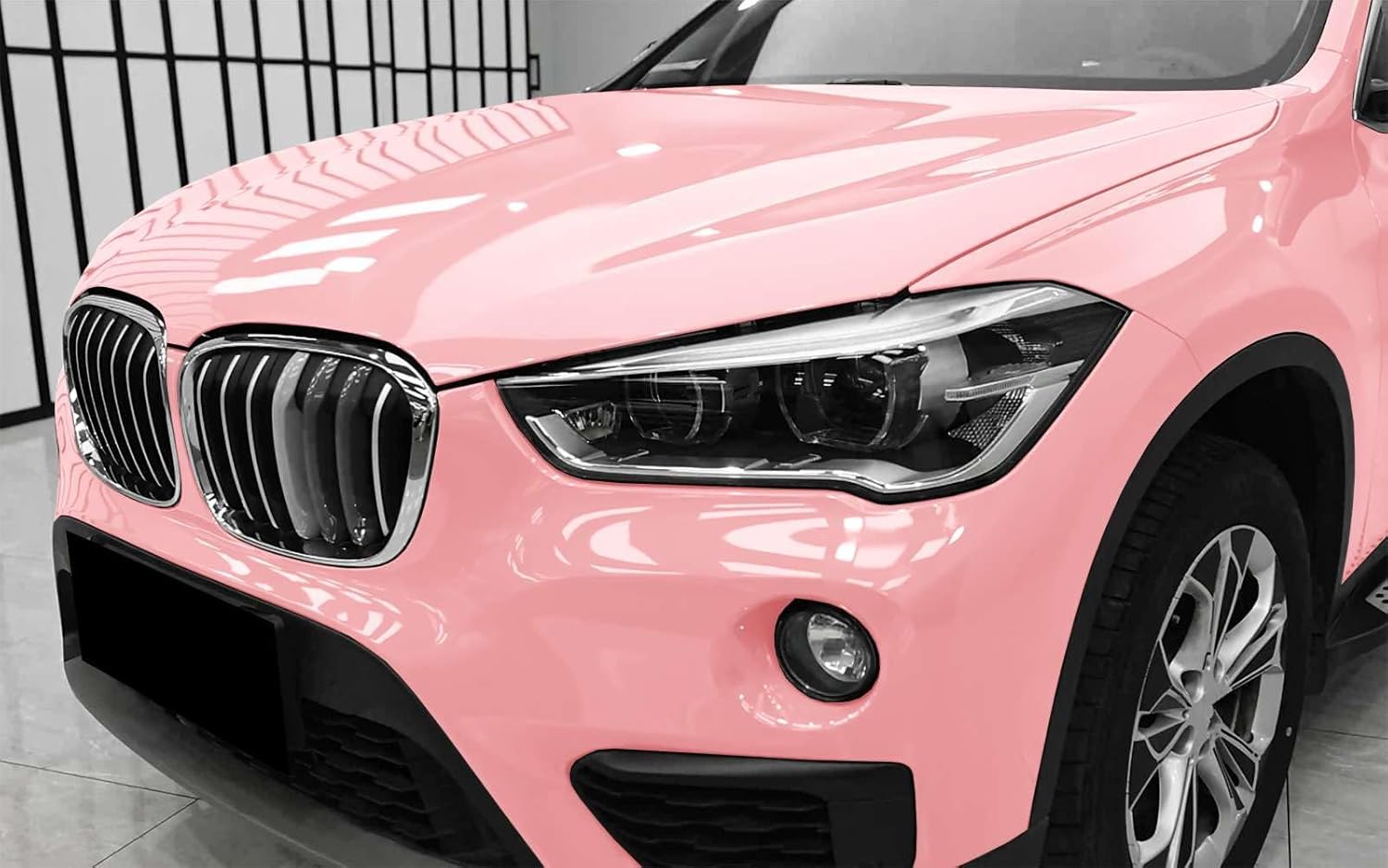 20"x60" (1.6FTx5FT) PPF Paint Protection Film Gloss Blossom Pink Self Healing Auto Bra Vinyl Wrap Invisible Scratches Shield Sheet DIY with Tool Kit