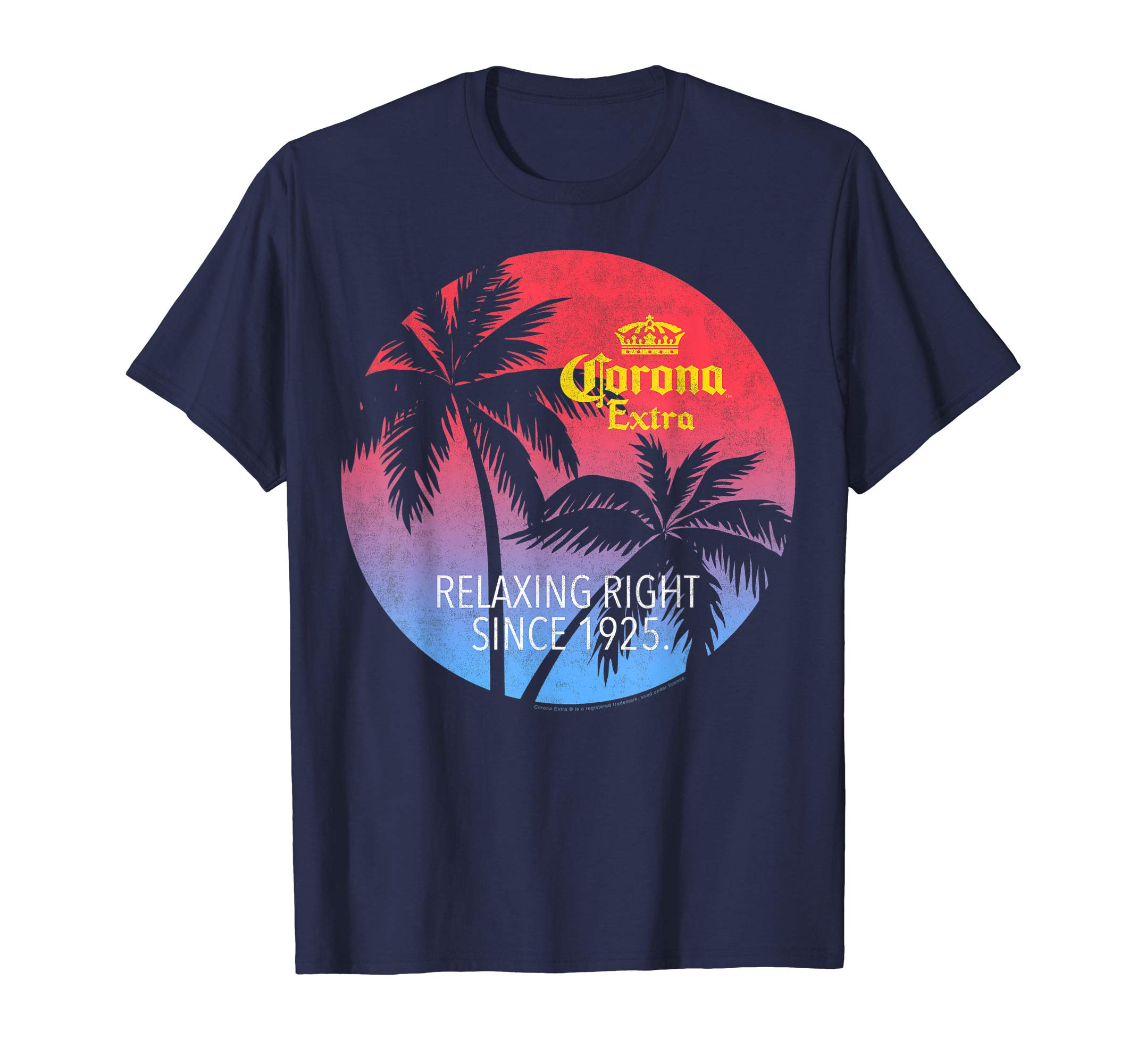 Corona ExtraOfficially Licensed Corona Extra T Shirt for Beer Lovers T-ShirtOEKO-TEX STANDARD 100