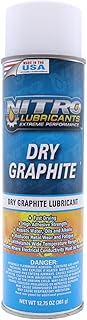 Dry Graphite Spray – 12.75oz Fast-Drying Lubricant for Metal & Plastic; Resists Water, Oil, and Chemicals; Performs Under Heat & Pressure in Dry Lube Applications - Made in USA