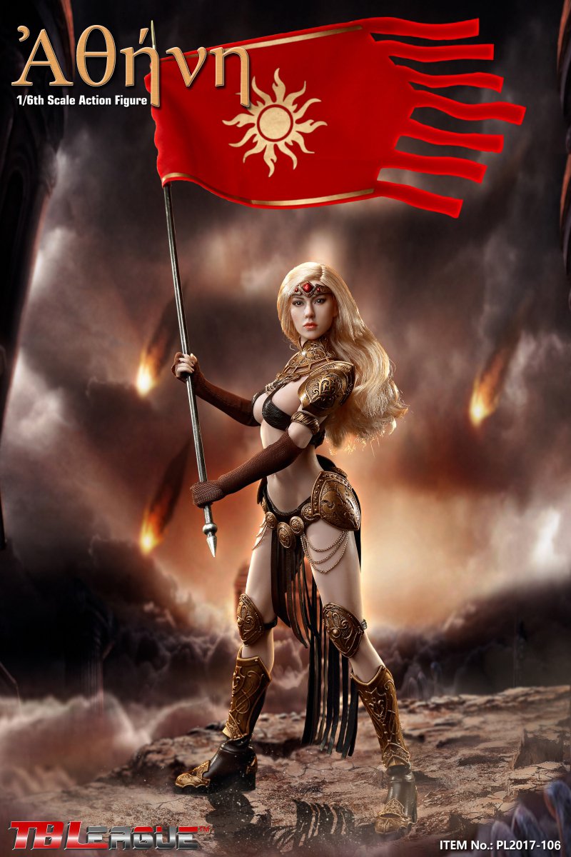 Amazon.com: Phicen 1/6 Scale Athena Action Figure PL2017-106 