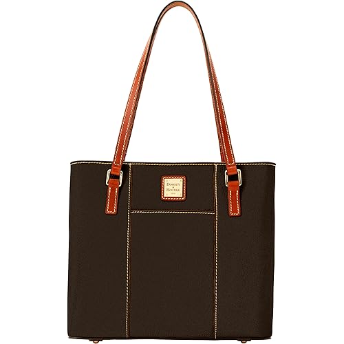 Dooney & Bourke Women's Small Lexington Tote in Pebble Grain Leather, Handbag with Long Leather Shoulder Straps