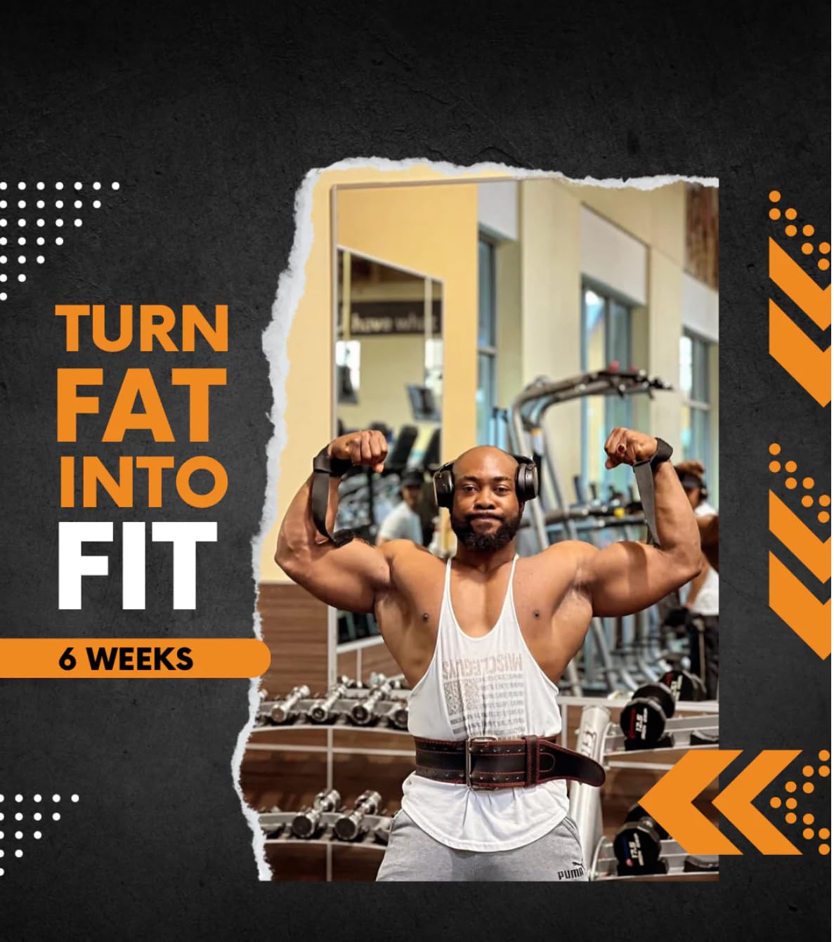 6 Weeks Fat Loss Transformational Journey Complete with Meals and Workout Training