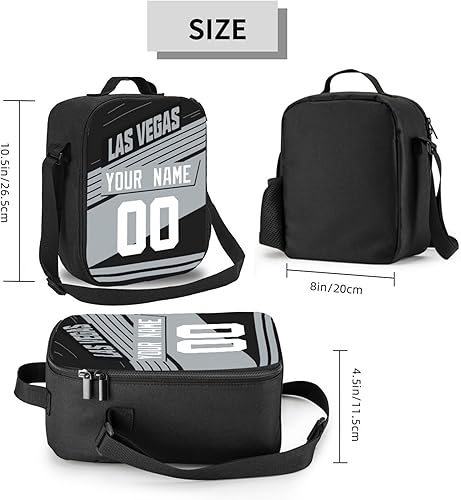 Miniatura 2 de KREDE Las Vegas - Bolsa de almuerzo personalizada para hombres y mujeres, regalos
