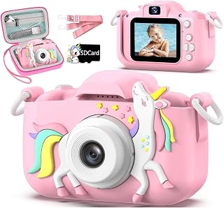 Caddle & Toes Unicorn Kids HD Digital Camera for Selfie & Video Recording with Dual Camera, 4GB SD Card, Carry Bag Include... Price In India