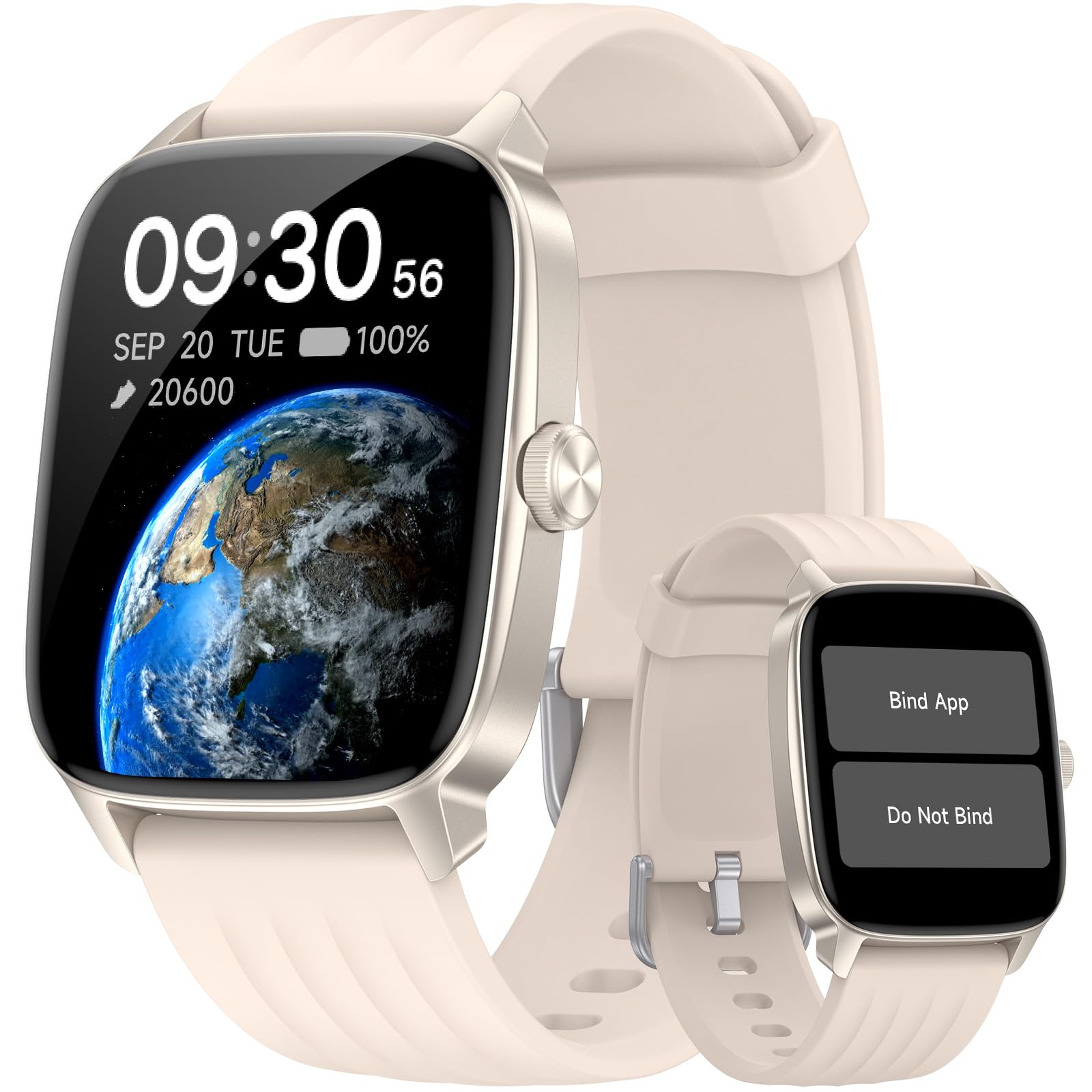 DAVIKO Pedometer Watch with Optional App