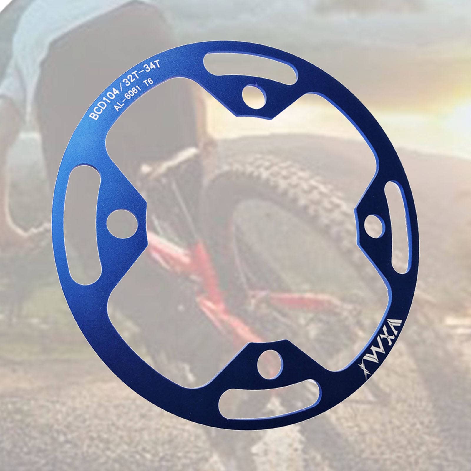 Amazon | バイクチェーンリングガード104山レース自転車のためのBCD