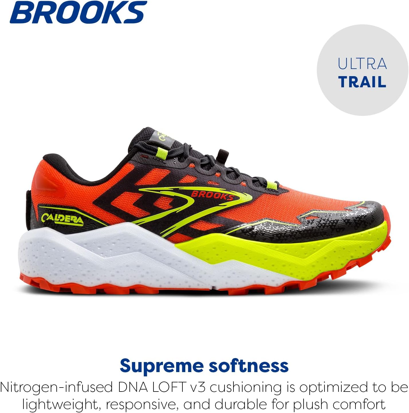 Brooks Men’s Caldera 7 Trail Running Shoe - Image 2