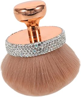 Luxury Rhinestone Blush Brush, Soft Dense Bri...