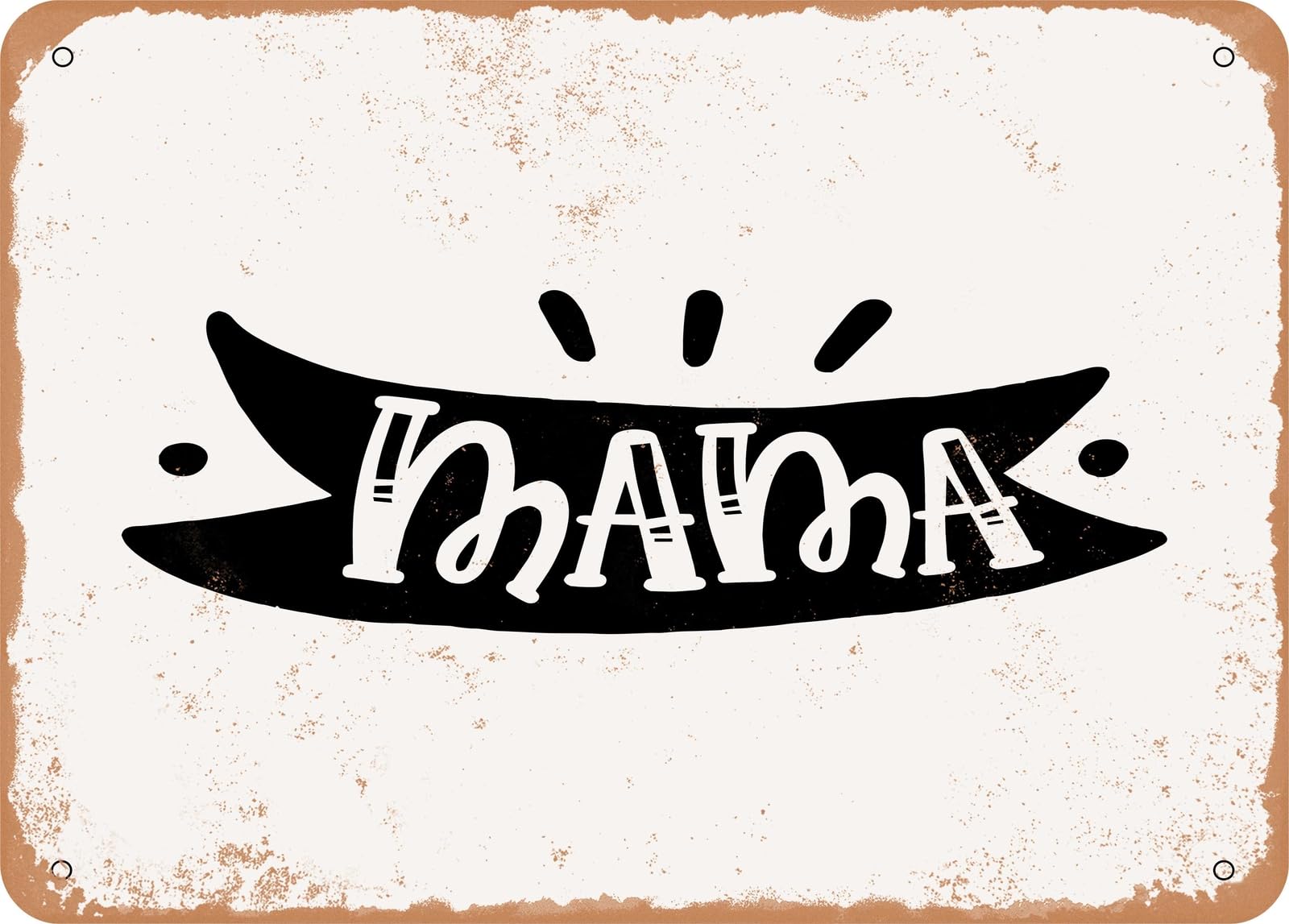 Metal Sign - Mama - 2 - Vintage Look Sign home decor