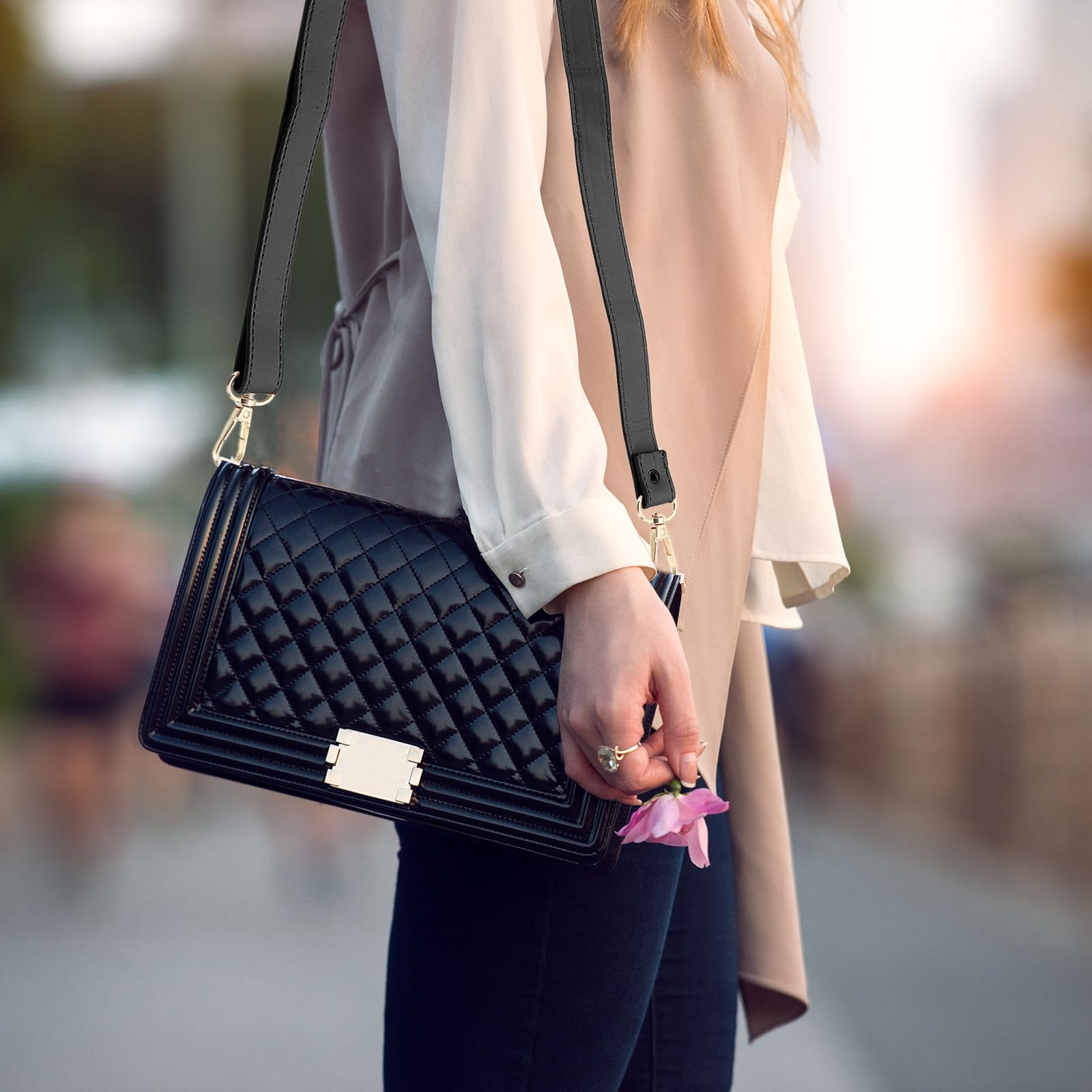 COACH TABBY SHOULDER BAG - Handtas - maple/donkerbruin