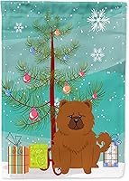 Vista 541 de Caroline's Treasures BB4243GF Bandera de jardín con texto en inglés «Merry Christmas» con texto en inglés «Merry Christmas», bandera decorativa