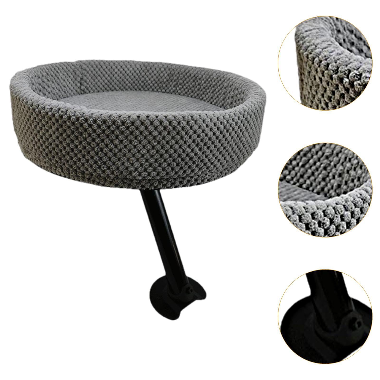 Cat Bureau de Bureau Chats Hamacs Sauvegarde des Meubles pour Chaton, lit de Chat de Bureau, surélevé, Nid de Rotation à 360 ° pour Salle