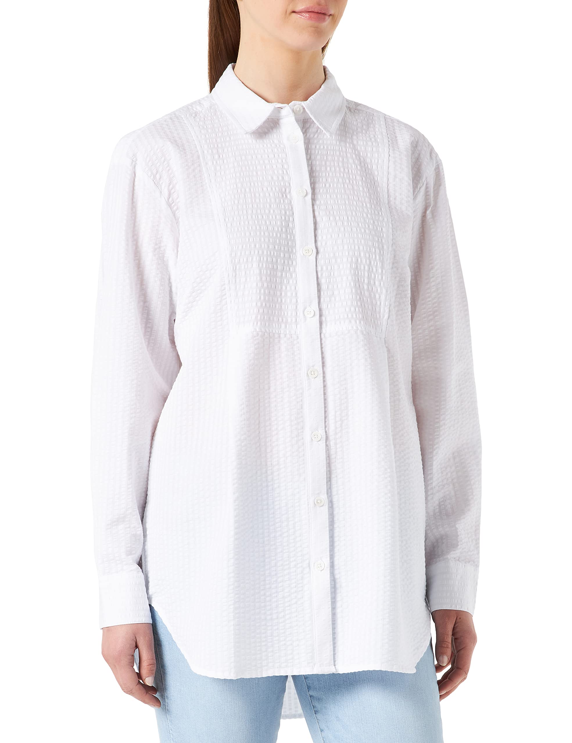 Part Two PiliPW SH Shirt Relaxed Fit Bright White, 44 Women's