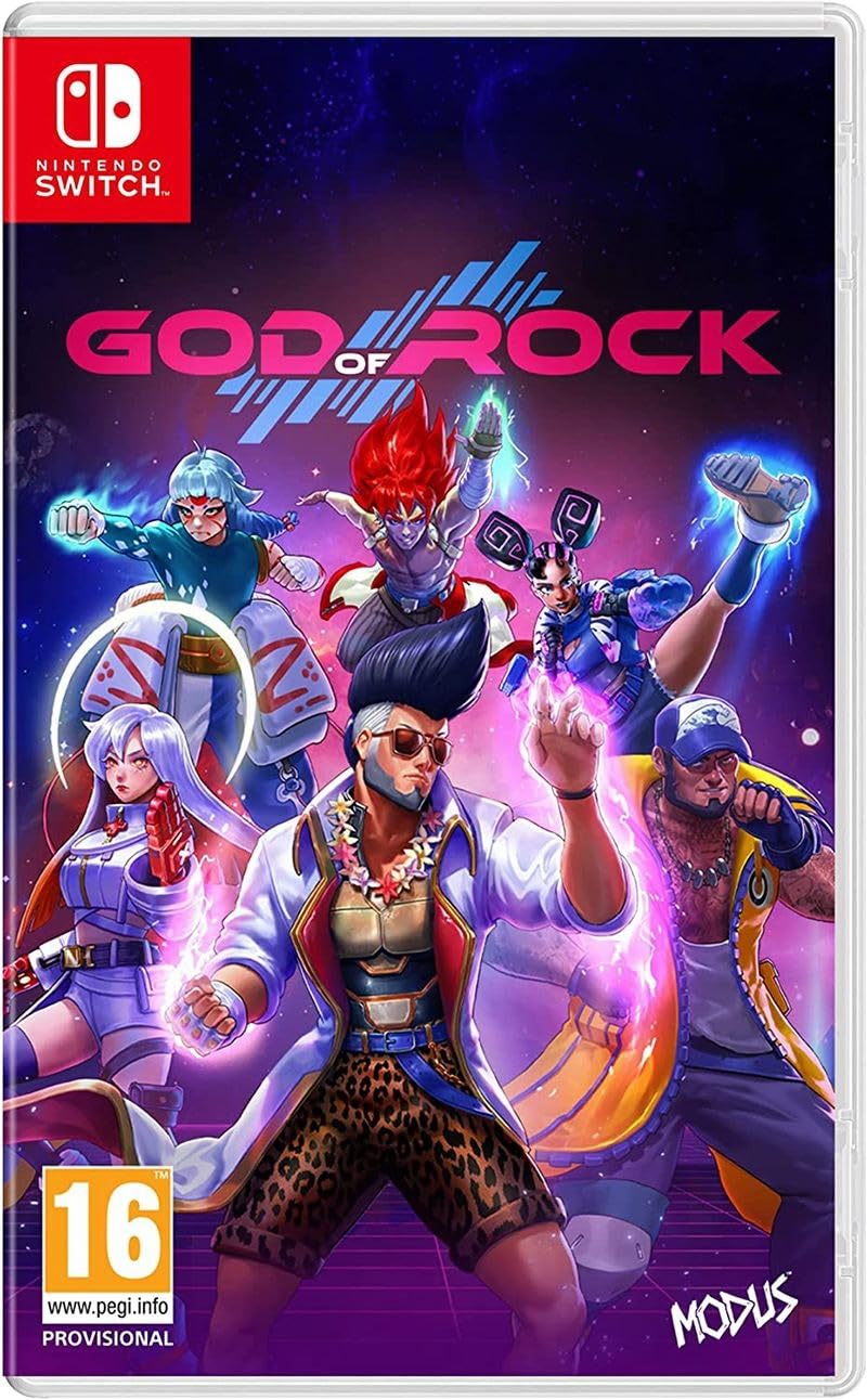 God of Rock (Nintendo Switch) 3PM Dispatch - Brand New & Sealed