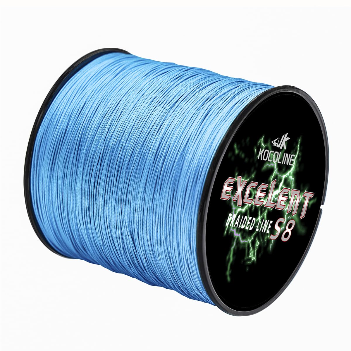KoColine 8 Strand Braided Fishing Line 300m 500m 12lb-100lb Super Strong PE Braid Abrasion-Resistant Ultra Smooth 8x Braid Line