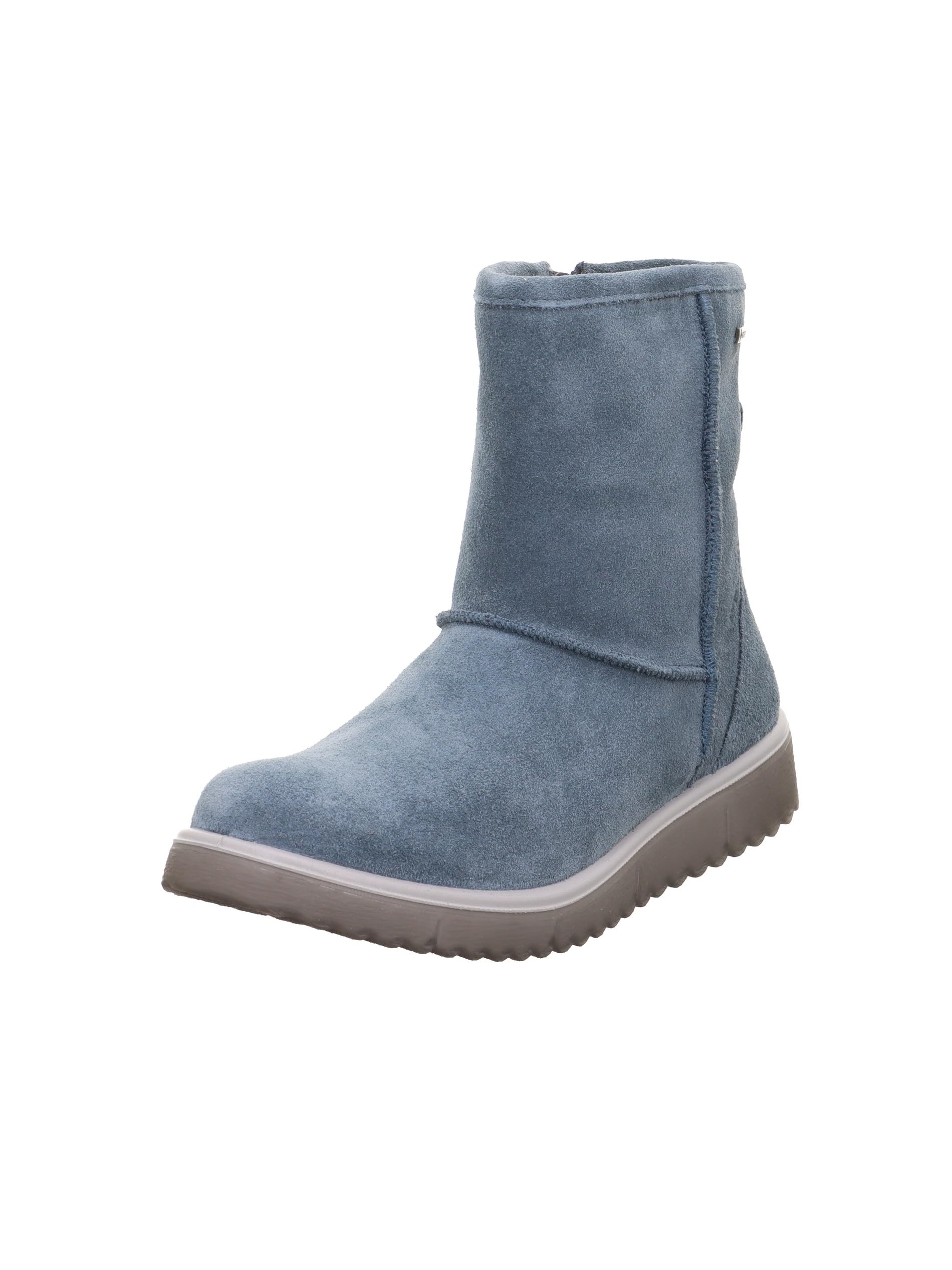 Superfit Girl's LORA warm gefütterte Gore-Tex Stiefel, blau 8020