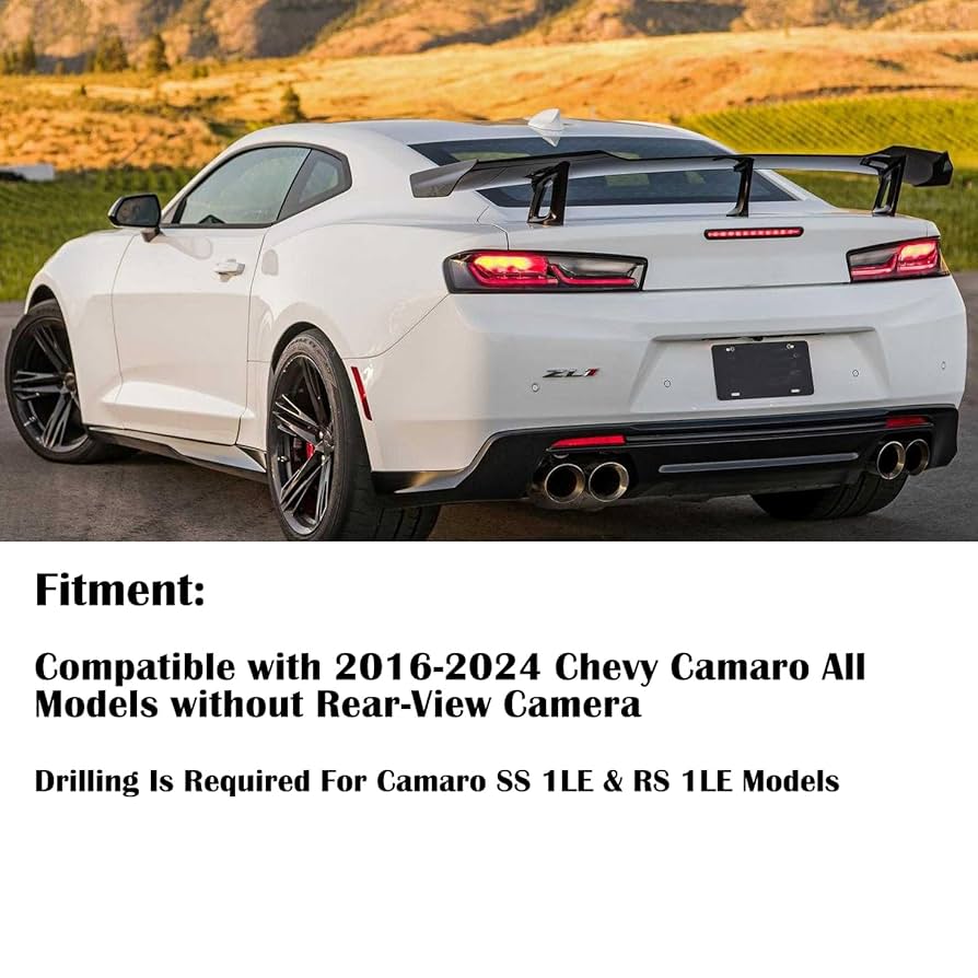 Amazon | リアスポイラー 2016年対応- シボレー カマロ ZL1 1LE