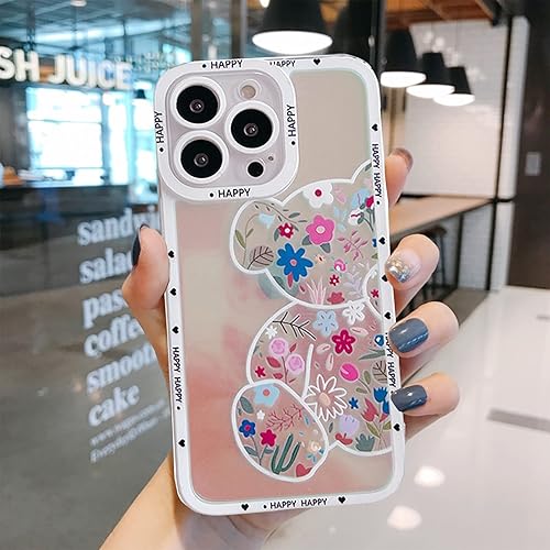 Miniatura 6 de Compatible con iPhone 13 Pro Max, funda suave con purpurina láser para mujeres y niñas, funda protectora de TPU a prueba de golpes para iPhone 13
