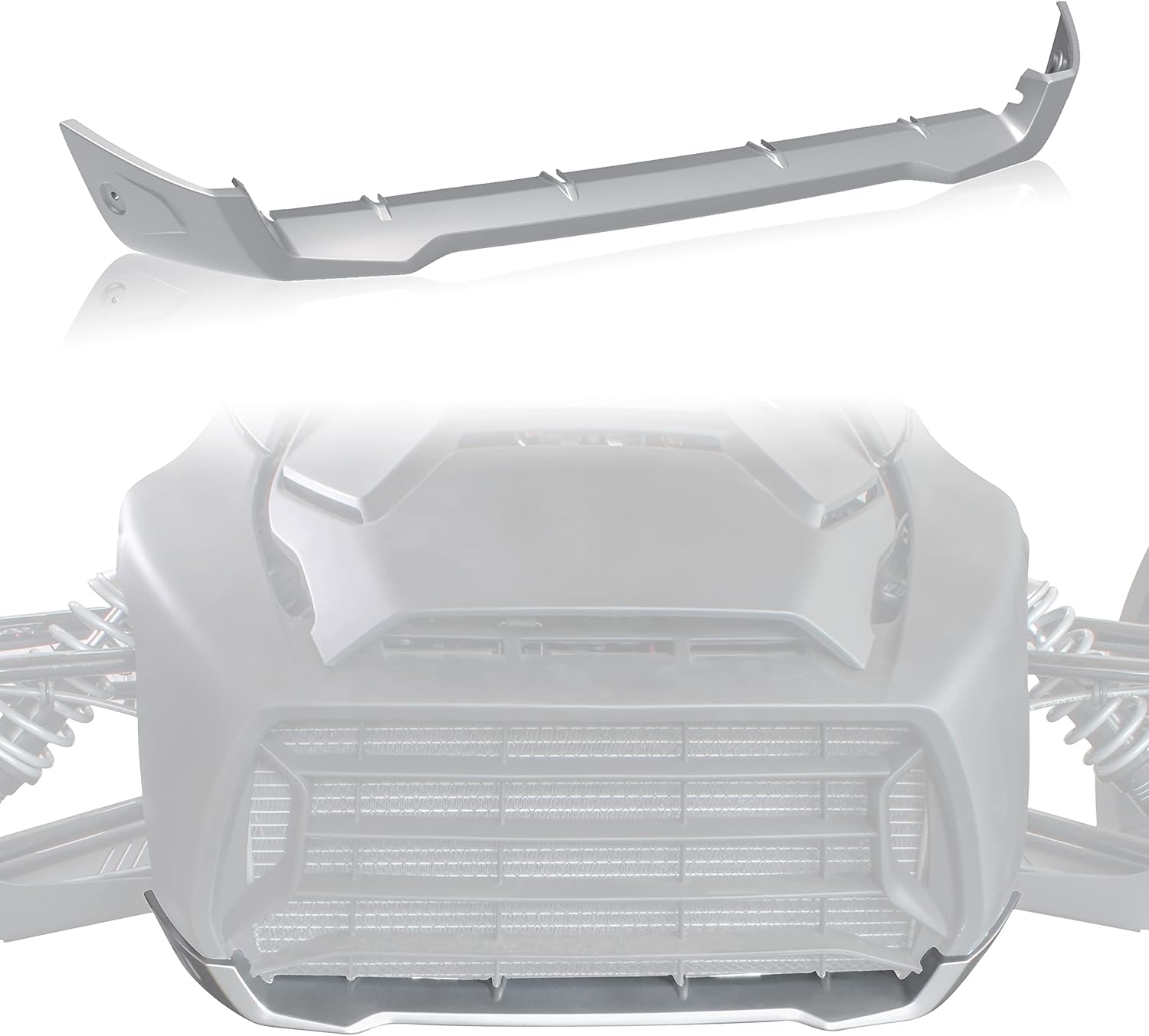 SAUTVS Plastic Radiator Protector for CanAm Ryker, Lower Protector Skid Plate for