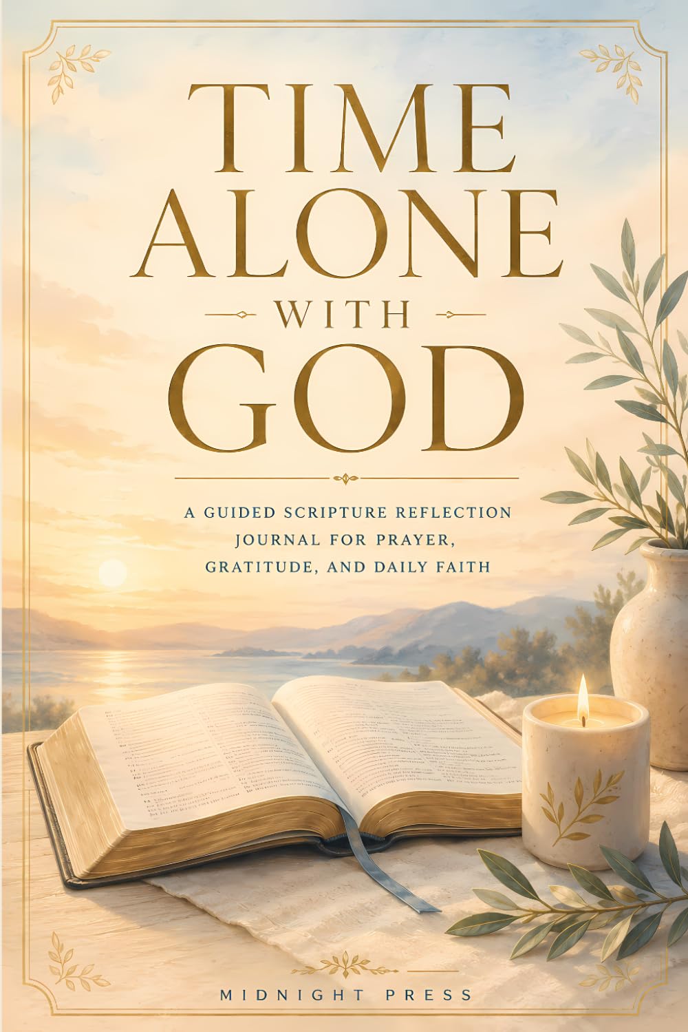 Time Alone with God: A Guided Scripture Reflection Journal for Prayer, Gratitude, and Daily Faith