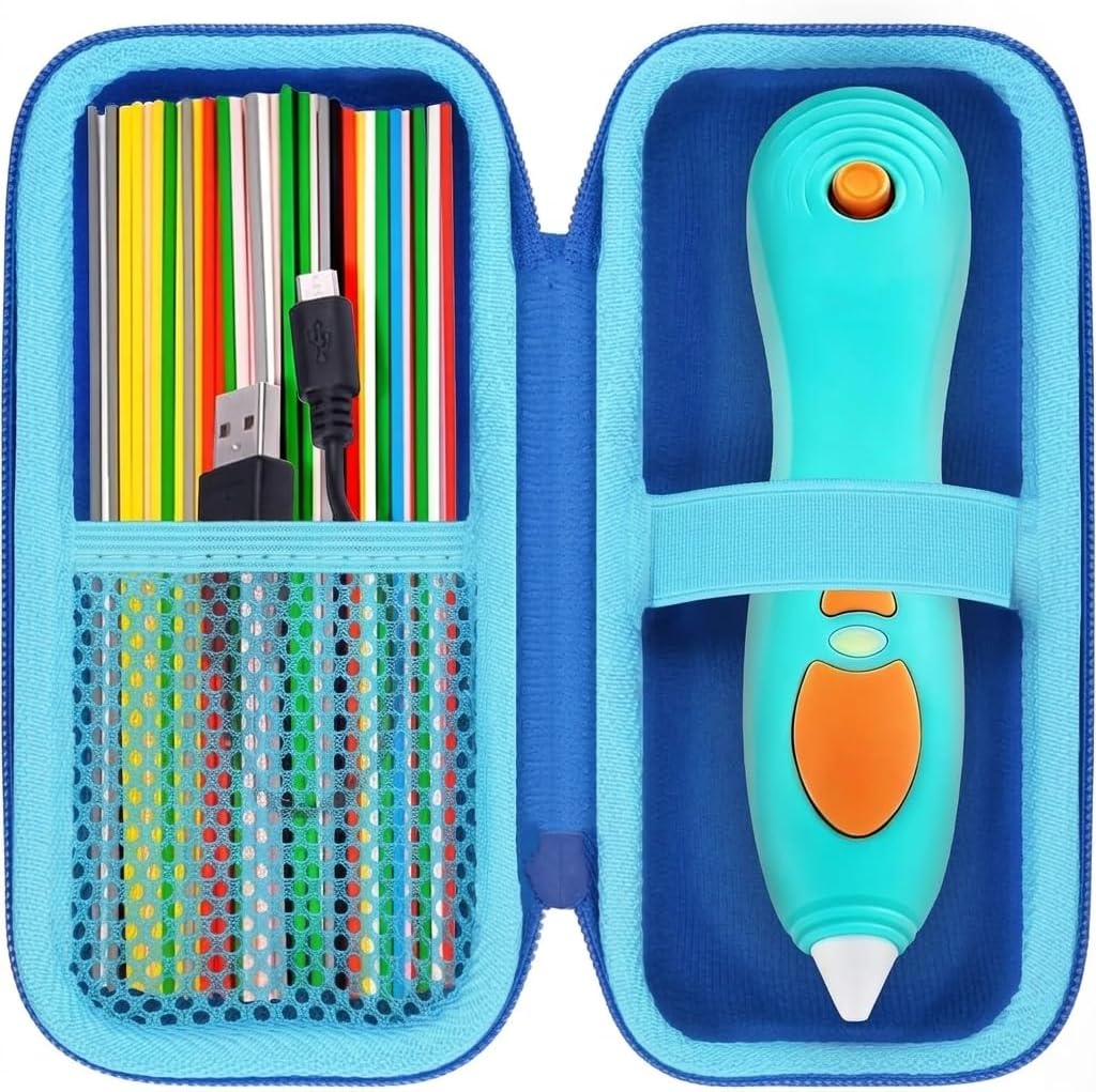 LIFKOME Kids 3D Pen Hard Case EVA Travel Storage Holder for Essentials
