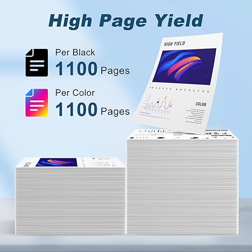 Miniatura 3 de Cartucho de tinta remanufacturado para 252XL de repuesto para cartuchos de tinta Epson 252XL para impresora Workforce WF-3640 WF-3630 WF-3620