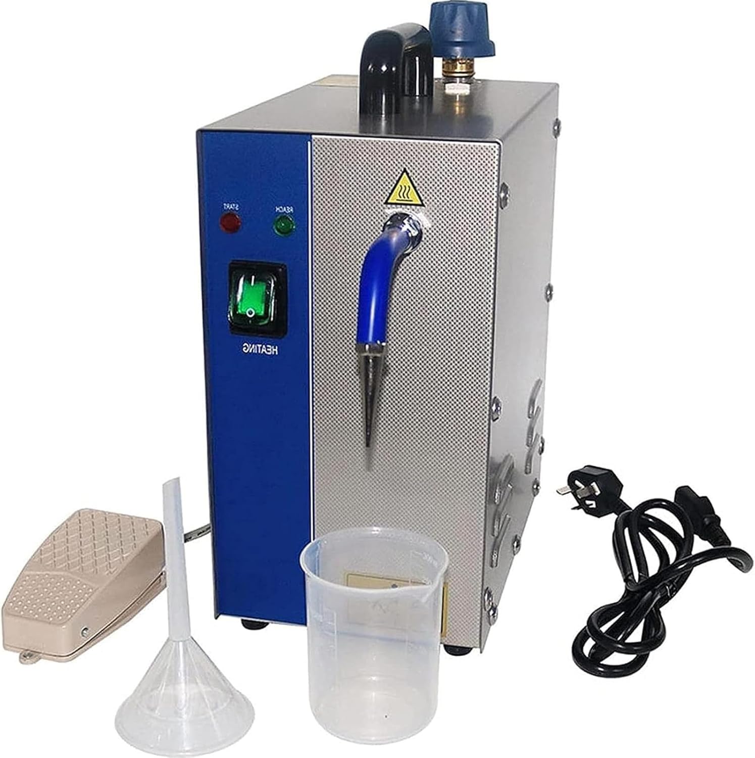 Nettoyeur De Bijoux Machine De Nettoyage à La Vapeur Or Et Argent Acier Inoxydable 2l / 4l Nettoyeur à Vapeur D’Argent Et D’Or Orfèvrerie Équipement Industriel pour Bijo, 2L, 110V